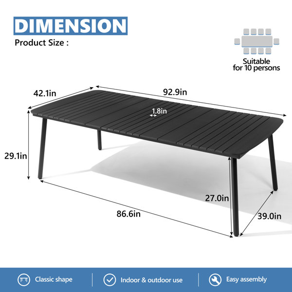 Dimensions du produit