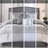 7 Piece Comforter - Grey, Fashion