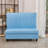 Korianna Faux Leather Upholstered Bench