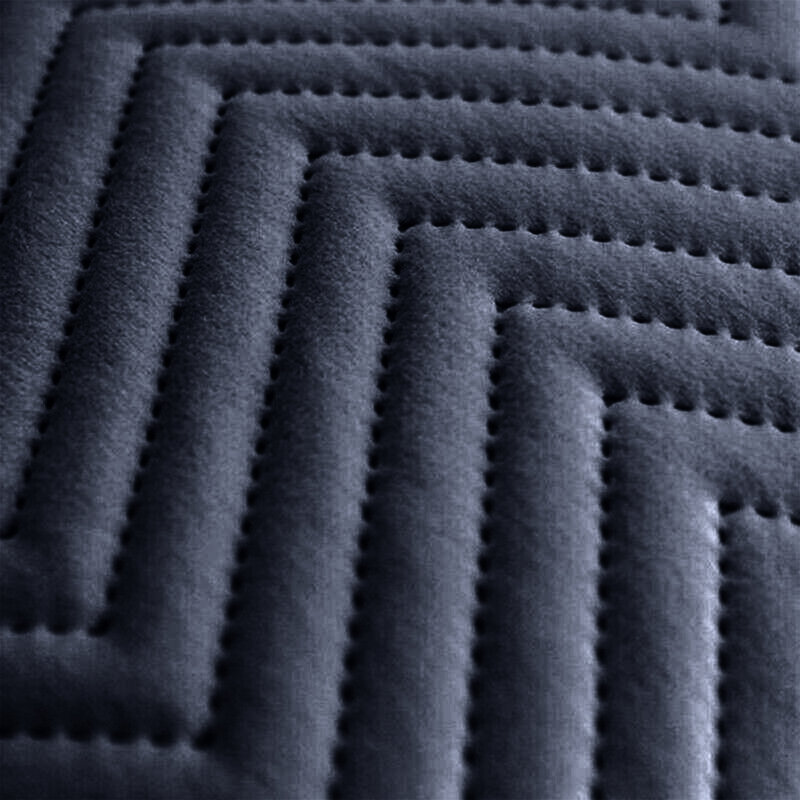 Embossed Velvet Cushion Cover (Pack of 2), Charcoal