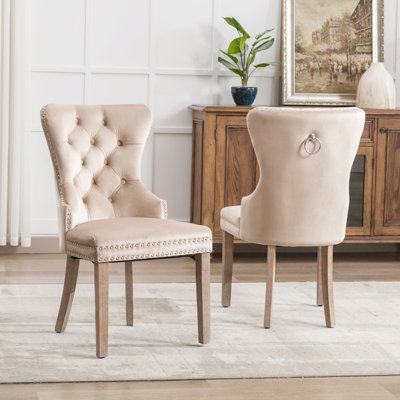 49.5cm H Side Chair in Beige