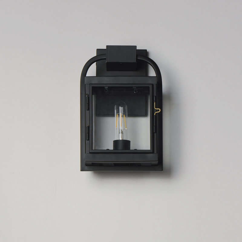 Bonham-Outdoor Wall Mount, 12" H x 7.5" W x 6.75" D