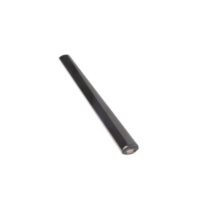Silken 8" x 0.5" Ceramic Pencil Liner, Black