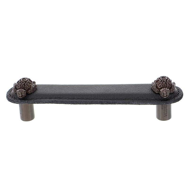 Poignée barre 4 po Pollino, Bronze huilé, 4''