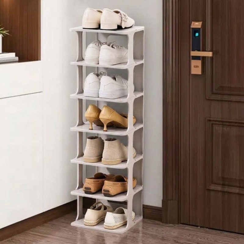 7 Pair Shoe Rack