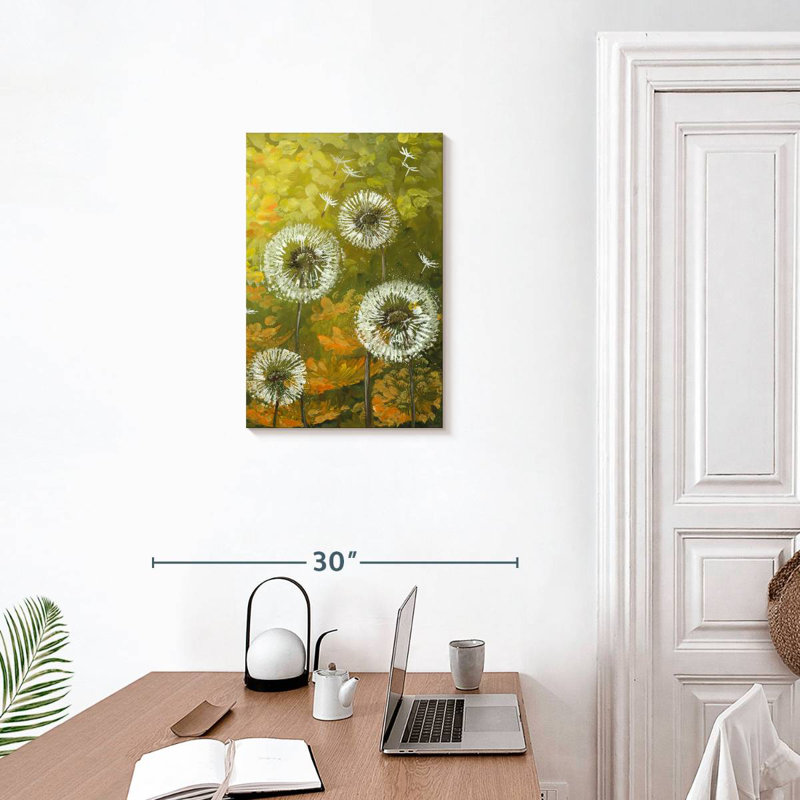 Harnek Dandelions, 24" H x 16" W