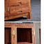 Bibliothèque de meubles en bois massif pur