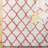 Cuanaic Trellis Shag Performance White/Pink Rug-975425131