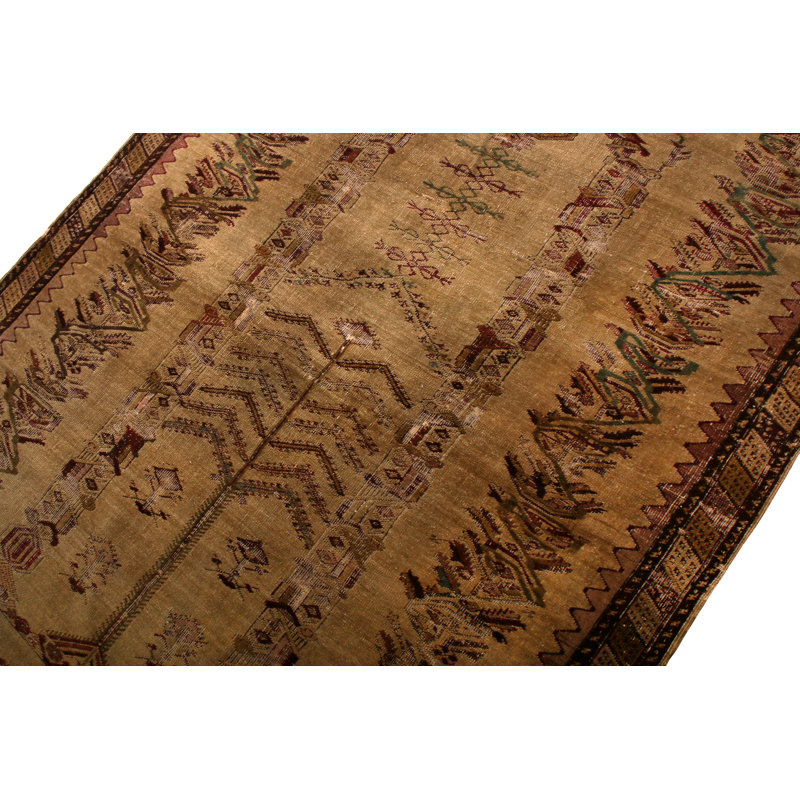 One-of-a-Kind 4'2" X 5'6" Hand Knotted Area Rug