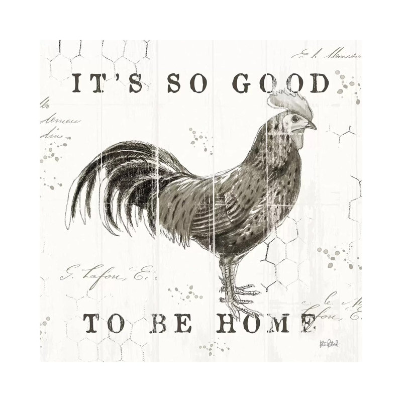 Farmhouse Fresh I 1 Piece Wrapped Canvas Painting, 93.98 cm H x 93.98 cm W x 1.91 cm D