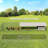 Large Chicken Coops, E-Coated Metal Extendable Run with UV Cover, Backyard