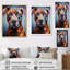 Boxer Boldness sur toile-2044786776-2044786779