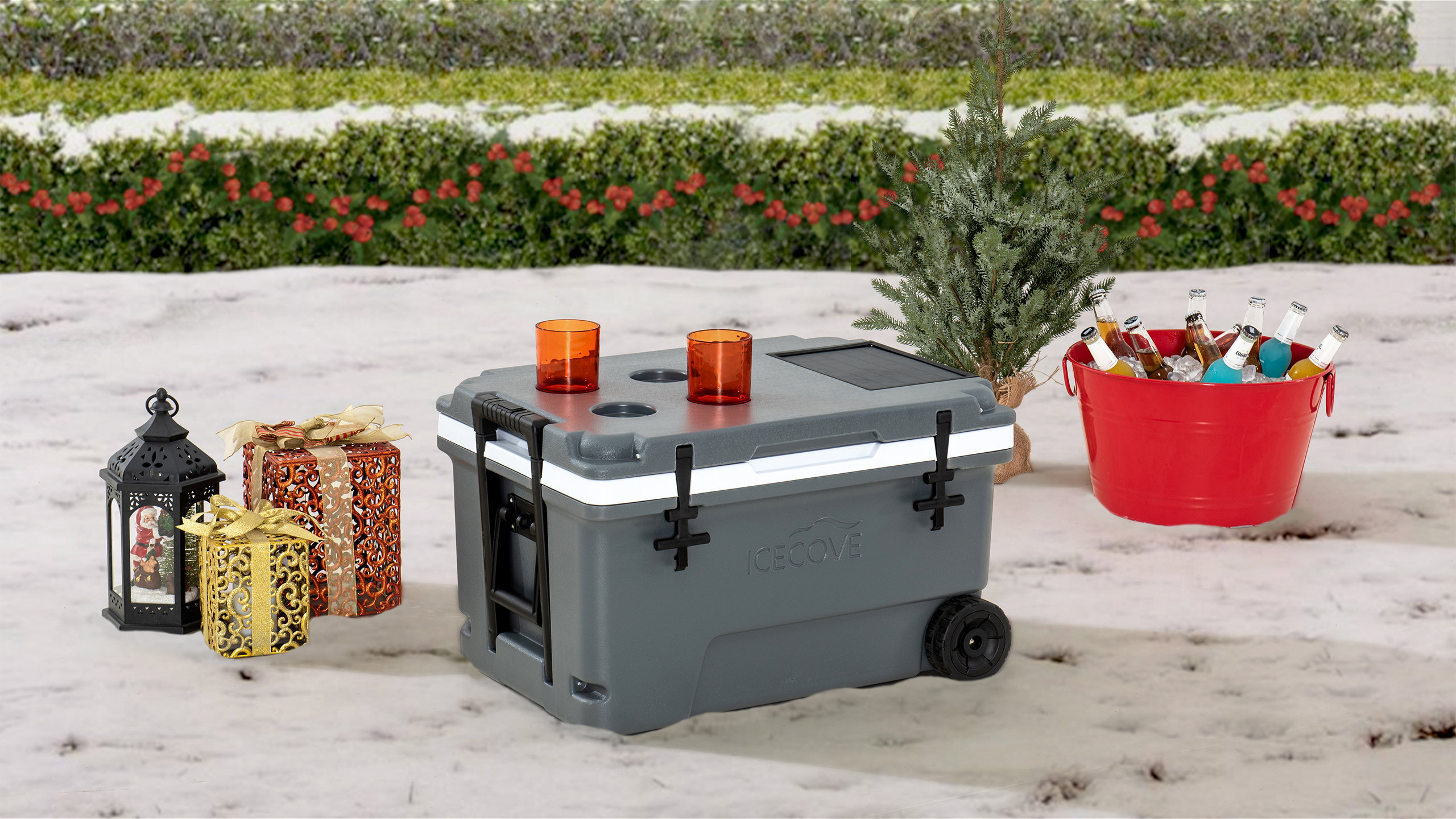 Pool Hacker Pool Cooler, Quart Hard Cooler Box Outdoor