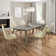 Leclair Extendable Maple Solid Wood Dining Table