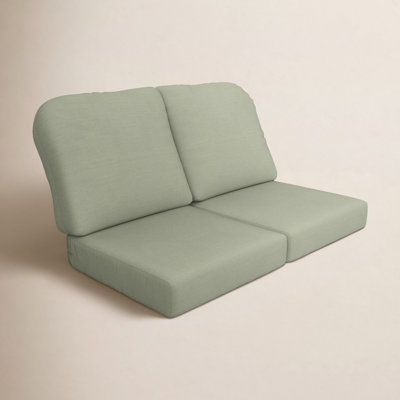 Amala Sunbrella® Indoor/Outdoor Loveseat Cushion