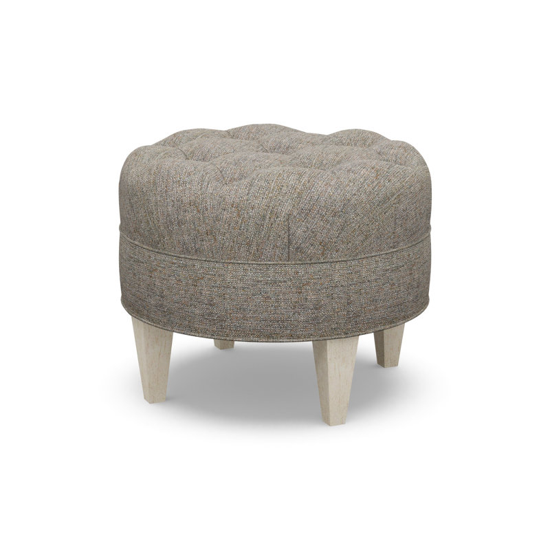 Round Ottoman, 2243-80, Sandstone