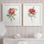 Pivoine écarlate - ensemble de 2 reproductions d'art-1707268020-1707268027-1707267970