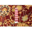 Tapis rouge foncé à double nœud Amy-Jane 6 pi 1 po x 9 pi 3 po