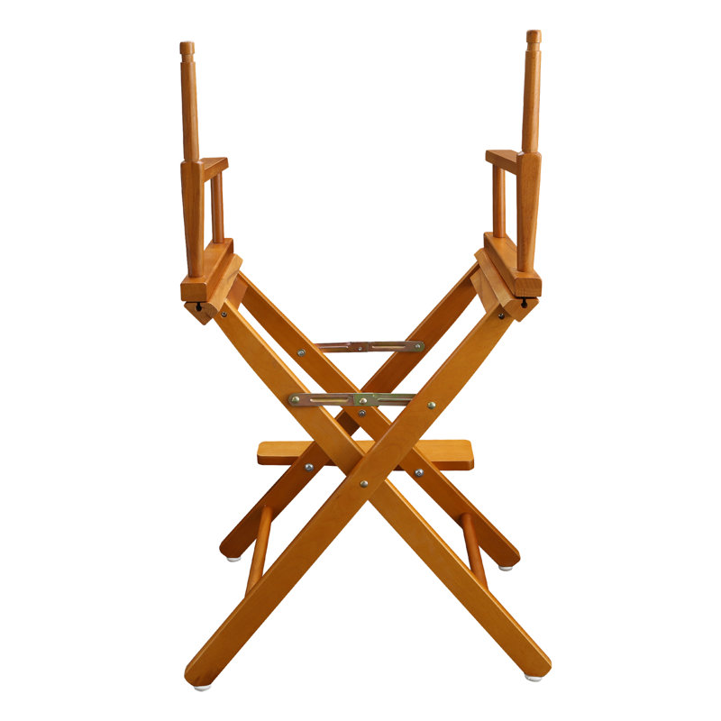 Chaise de réalisateur pliante Craighead, Chêne miel, 24 po