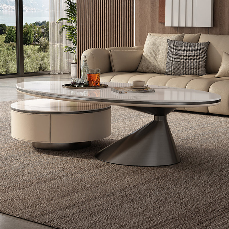 Table basse Modern, H 16,5 po x L 55,1 po x l 27,6 po