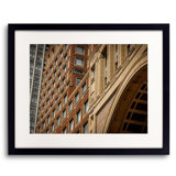 Boston Architecture Print by Alan Scherer
