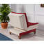 Fauteuil convertible capitonné l 29,53 po Crosland-684804719