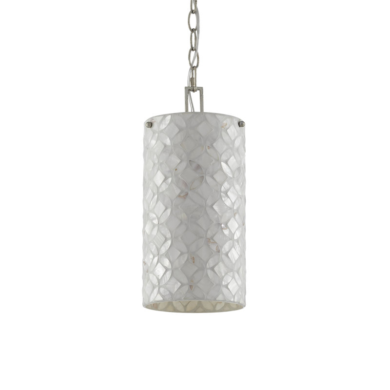 Luminaire suspendu cylindrique simple à 1 lumière Ellison