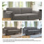 Modern Style 227.9Cm Square Arms Sofa-594230796
