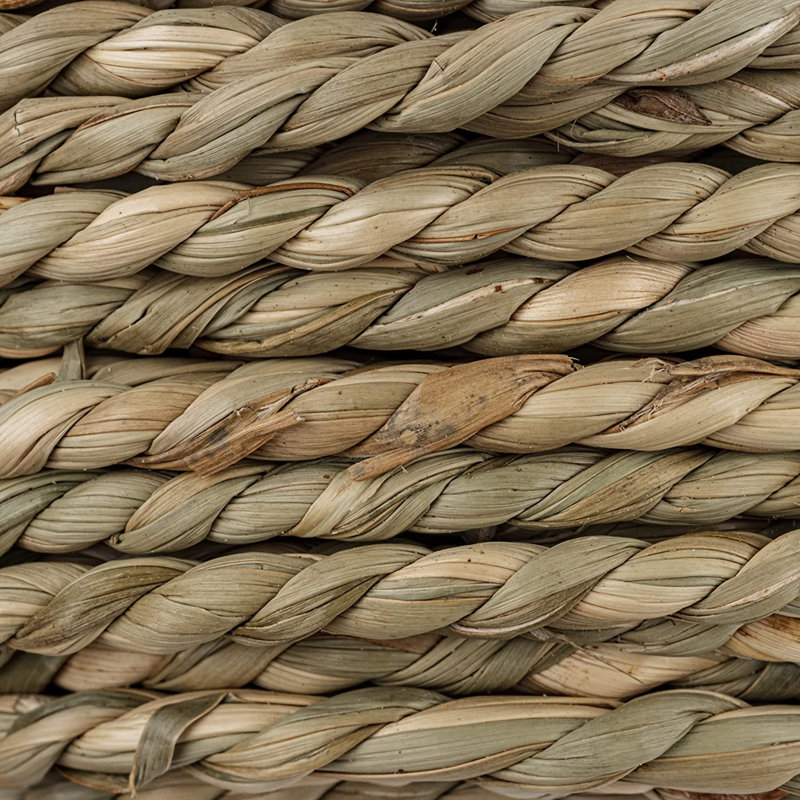 # 4-1 / 4 Corde en ruppie maritime, 1 livre, roseau de rotin pour le tissage de paniers et la fabrication de meubles en osier