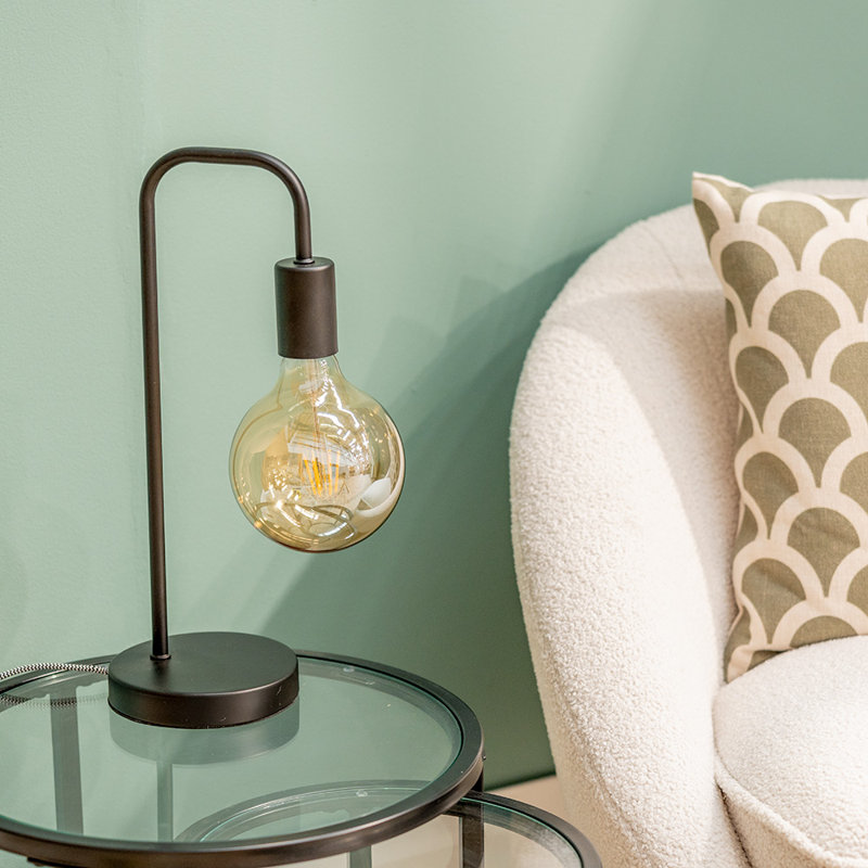 Adalen Metal Arched Lamp, No