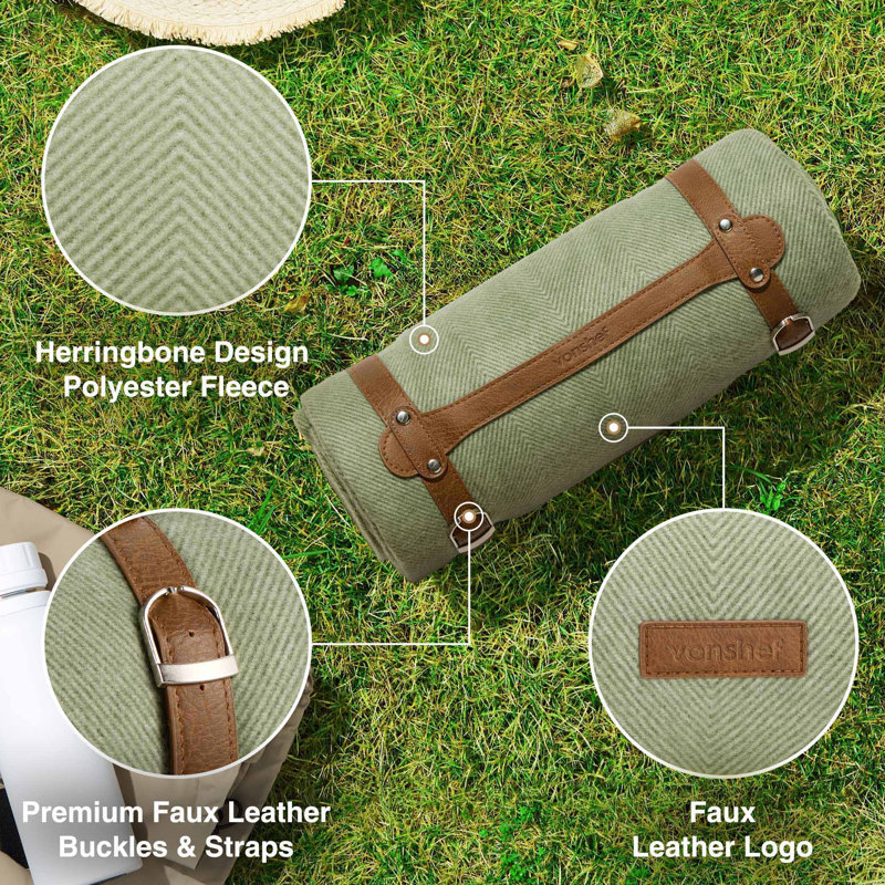 XL Picnic Blanket, Green