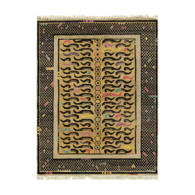 One-of-a-Kind 5'5x7'1 Hand Knotted Area Rug