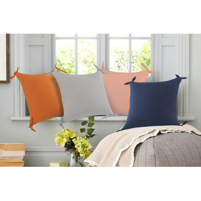 Coussin décoratif 100% coton à pampilles Everyday