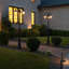 Lampadaire à trois têtes bricolage Orion