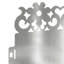 22 cm H x 103 cm W Galvanised Steel