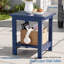 Table d'appoint de patio, ensembles de conversation toutes saisons pour chambre, chevet, porche, balcon et terrasse-1068171220