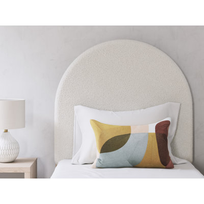 Birkmore Twin Upholstered Panel Headboard by Viv + Rae