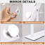 Demetrias Metal Rectangle Floor Mirror