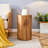 The Cylindrical Table With Its Patterned Design Can Be Easily Integrated Into A Variety Of Interior Styles, From Coffee Tables To Small Dining Tables, Workbenches Or Makeshift Writing Desks.