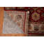 Tapis oriental rouge à motif floral All-Over 4 x 6
