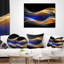 Design 3D Wave - Coussin imprimé abstrait-29455522