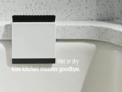 KOHLER Kitchen Sink Squeegee and Countertop Brush, Multi-Purpose