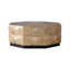 Table basse rétro en bois manufacturé massif
