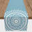 Anre Rectangle Geometric Polyester Table Runner-645425092-645437759