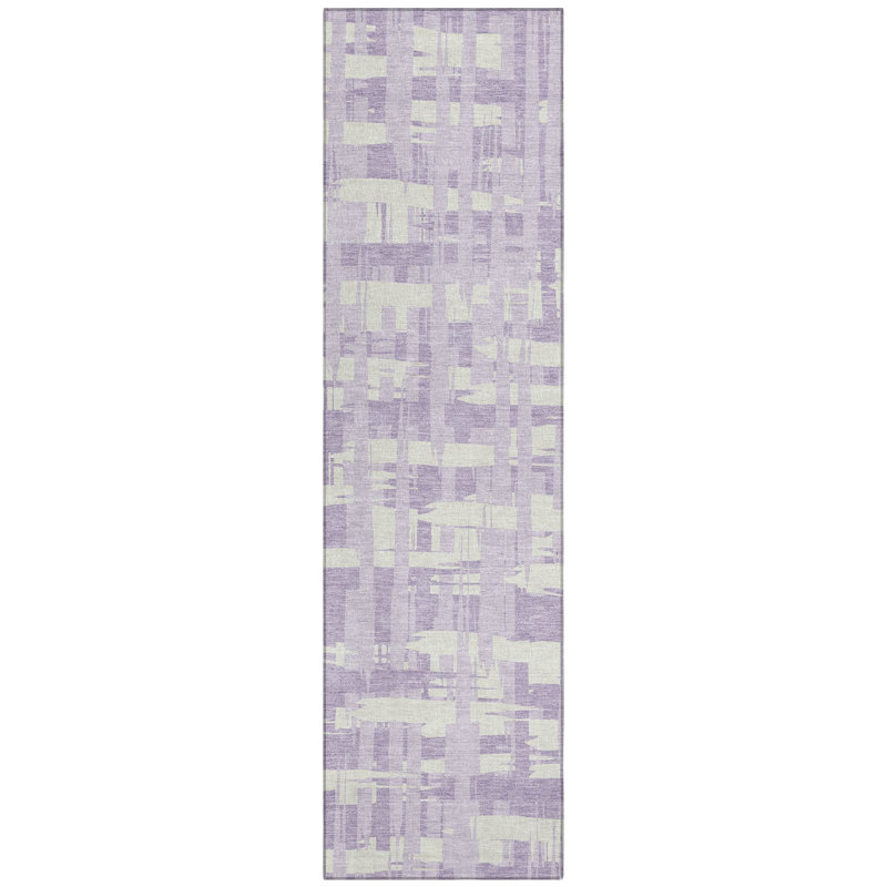 Tapis lavande intérieur / extérieur lavable à la machine, Tapis de couloir 2 pi 3 po x 7 pi 6 po