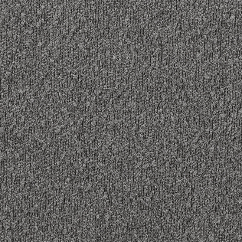Boucle Upholstered Counter Chair (Set Of 2), Grey