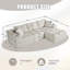 3 Seater Corduroy Sofa-700712687