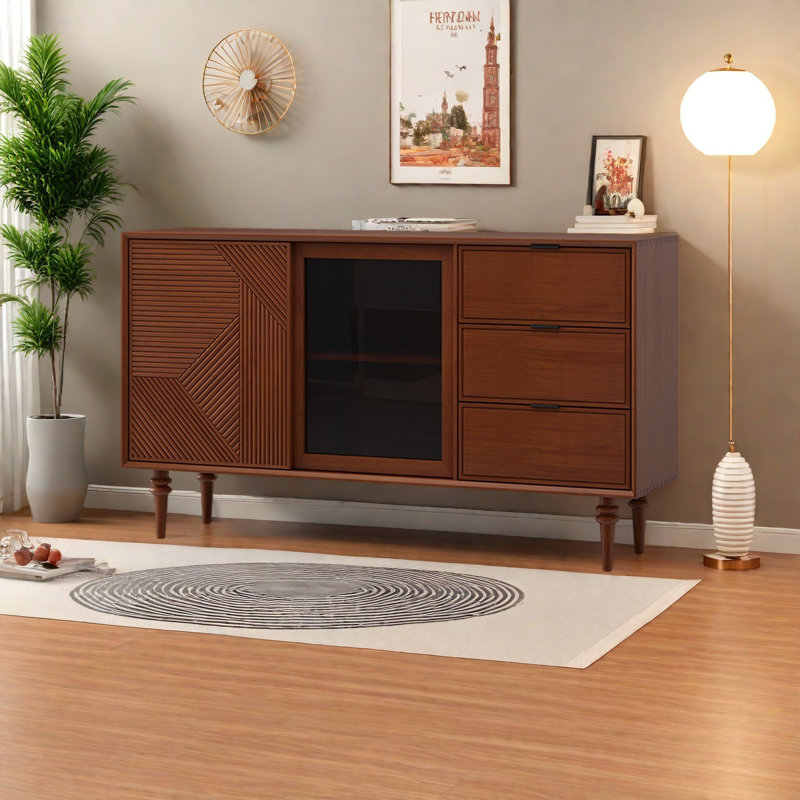 Armoire de rangement simple, H 35,43 po x l 51,18 po x P 15,75 po
