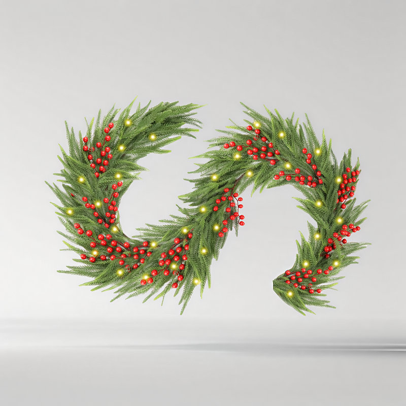Guirlande GDS-Christmas, H 6 pi