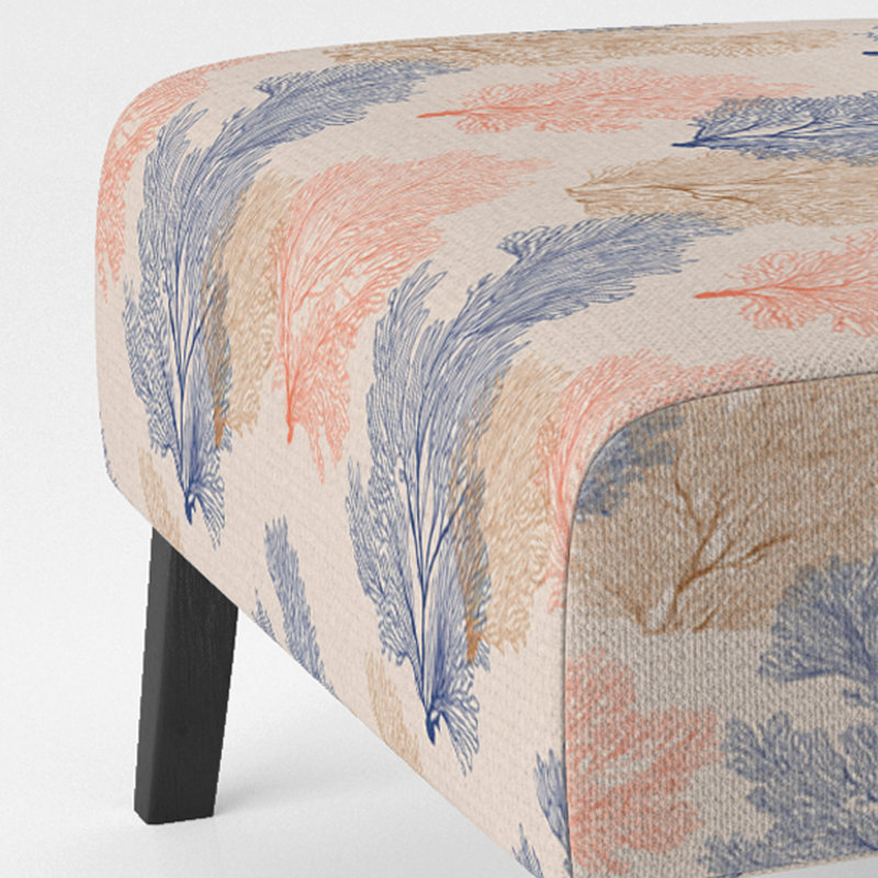 Fauteuil de chambre Abstract, Pantoufle sans accoudoirs